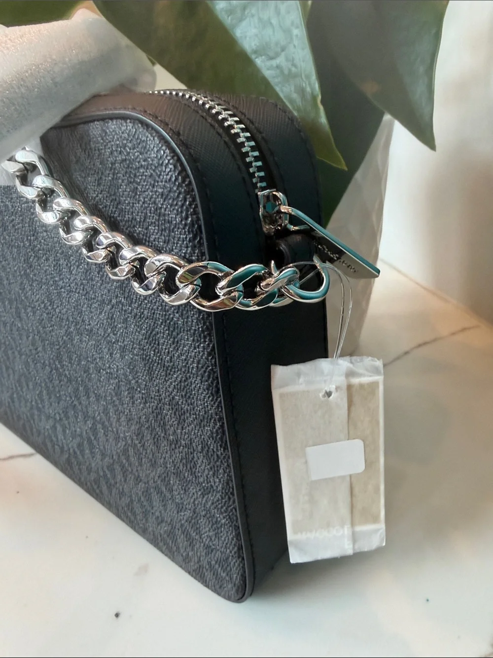 Michael Kors Black Signature Crossbody Bag